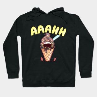 screaming icecream Hoodie